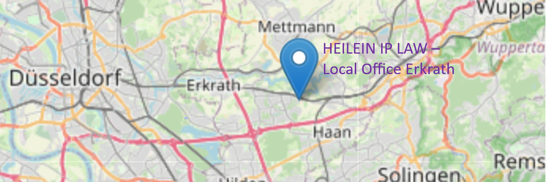 Location of the new Boeblingen Office of the patent law firm HEILEIN IP LAW